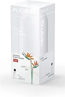 Sluban Flower Vase Building Kit - A Unique Flower Container with 140 PCS and Flowers Bird of Paradise