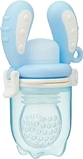 Kidsme Silicone Food Feeder Max, for baby boy/girl, from 6 months and above (Size -L) - Sky Blue
