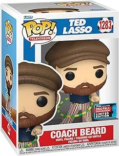 فانكو بوب! تلفزيون: Ted Lasso Coach Beard Vinyl Figure 2022 Fall Convention Exclusive