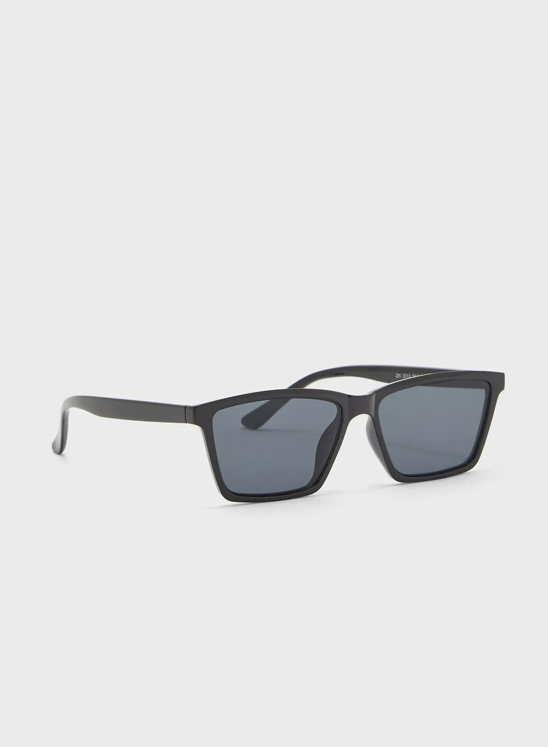 Seventy Five Sleek Edge Wayfarer Sunglasses