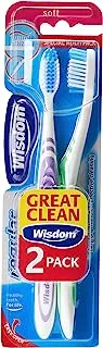 Wisdom Regular Plus Soft Tooth Brush 2-Pieces