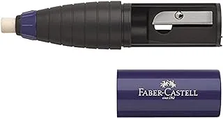 Faber-Castell Pencil Shaped Sharpener-Eraser, Assorted