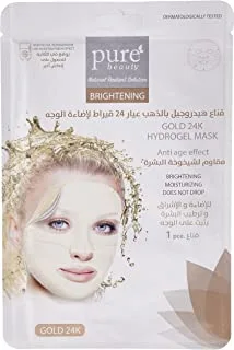 Pure Beauty Gold 24K Hydrogel Brightening Mask(1 pc)