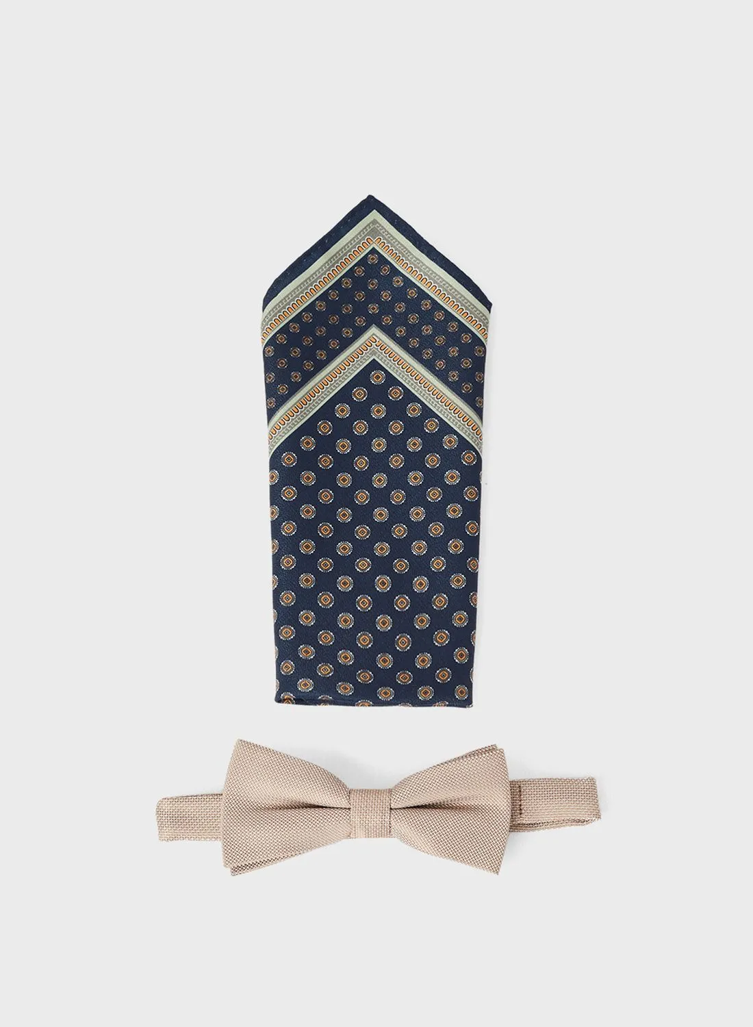 Reserved Bow Tie & Pocket Square Set