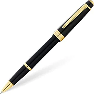 Cross Bailey Light Polished Black Resin and Gold Tone Rollerball Pen