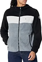Tommy Hilfiger Men's Hooded Legacy Fleece Jacket