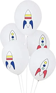 My Little Day Cosmic Tattooed Balloons 5-Pieces, 30 cm Size
