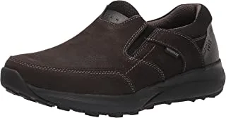 حذاء Nunn Bush Excursion مقاوم للماء ومقدمة الحذاء متين سهل الارتداء مع تقنية Kore Comfort للرجال بدون كعب