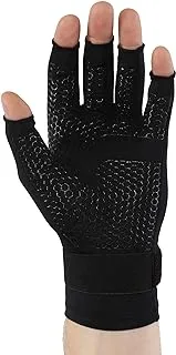 Copper Fit unisex-adult Copper Fit Hand Relief Compression Gloves Glove Liners (pack of 1)