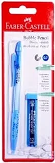 Faber-Castell Bubble 0.5mm Mechanical Pencil with Tube Lead Blister Pack