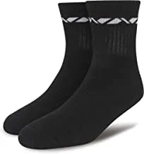NIVIA Grip MID Calf Sports Socks (Black)