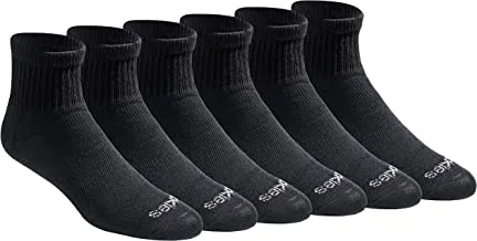 Dickies mens Dri-tech Moisture Control Quarter Socks Multipack Socks (pack of 12)