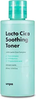 Lacto CICA Soothing Toner for Sensitive Skin 6.76 Fl Oz | pH Balancing Hydrating Toner for Face