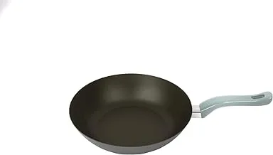 Kitchen Mate Metal Saucepan, 28 cm - Black