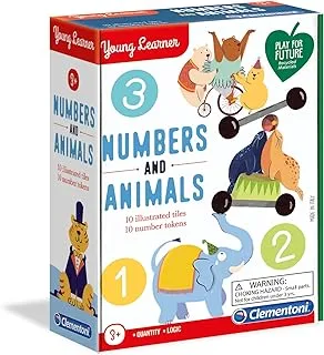 Clementony - Teach Numbers and Animals Toy
