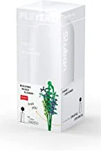 Sluban Flower Vase Building Kit - A Unique Flower Container with 206 PCS and Flowers Rocket Larkspur