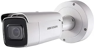 HIKVISION ، 4 ميجابكسل ، رصاصة خارجية ، 30 إطارًا في الثانية ، H.265 + ، 2.8-12 مم ، D / N ، 120 ديسيبل ، WDR ، EIR O