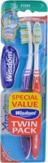 Wisdom Xtra Clean Firm Tooth Brush 2-Pieces
