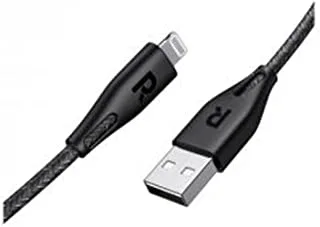RavPower RP-CB1028 USB A to Lightning Cable 3m Nylon Black