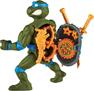 Teenage Mutant Ninja Turtles Classic Storage Shell Leonardo Figure,Green/Orange,4 Inch,81031