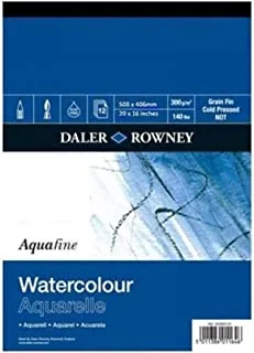 Daler Rowney Aquafine Pad 300gsm 508x406mm (20x16