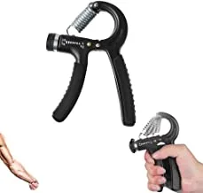 Heavy Duty Hand Grip Strengthener Strength Trainer With Adjustable Resistance, Hand, Wrist And Forearm Exerciser For Athletes, Fitness Lovers, Heart Patients, Muscle Building And Rehabilitation