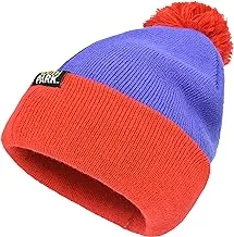 Concept One South Park Stan Marsh Cosplay Knit Acrylic Beanie Hat with Cuff and Pom, Purple/Red, One Size, Purple, Red, One Size