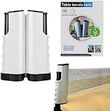 Premium Retractable Table Tennis Net, Portable Ping Pong Net And Post 1.75M, Perfect for All Ping Pong Tables, Office Desk, Home Kitchen, Dining Table, Fits Any Tables, Easy To Install