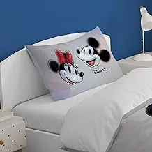 Disney Mickey & Minnie Mouse Reversible Pillow - Super Comfy & Perfectly stitched – 40 x 60 cm - Celebrate Disney 100th Anniversary in Style