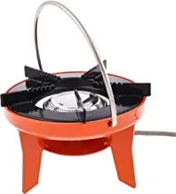 PKL, Surhead indian Gas Stove for camping, Small gas stove, Orang, Size 19 Cm