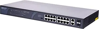 Rouijie Networks RG-ES118S-LP 16-Port 10/100Mbps Desktop Unmanaged Switch