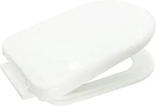 Uni flo Toilet Seat Cover Wc White Lid - Orient Design - Made in UAE