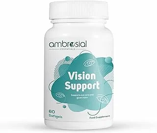 Ambrosial Vision Support 60 Softgels (عبوة من 1-60 كبسولة هلامية)