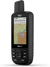 Garmin GPSMAP 66sr MultiBand GPS محمول بحجم 3 بوصة مع مستشعرات وخرائط TopoActive Europe