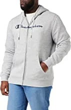 Champion Mens American Classics Fall Fleece Full Zip Hooded Sweatshirt