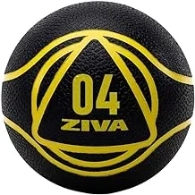 Ziva Medicine Ball - 4 KG, Black