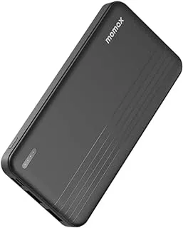 MOMAX iPower PD 10000mAh Fast Charging portable battery pack (Black)