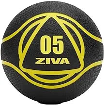 Ziva Medicine Ball - 5 KG, Black
