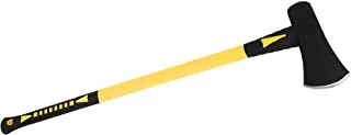 أداة تقسيم M7111 8 باوند مع مقبض من الألياف الزجاجية ، أسود / أصفر