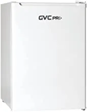 GVC PRO REFRIGERATOR WITH TOP FREEZER. 76Ltr, R600A, Black, 220-240 Volt, 50/60 Htz, GVRF-120B