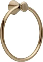 DELTA Lahara Towel Ring، Champagne Bronze، ملحقات الحمام ، 73846-CZ
