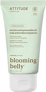 ATTITUDE Blooming Belly, Hypoallergenic Natural Pregnancy-Safe Stretch Oil 150 ml