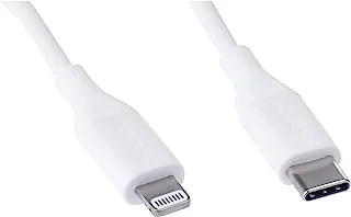 كابل CHOETECH USB-C إلى Lightning TPE بطول 1.2 متر. أبيض