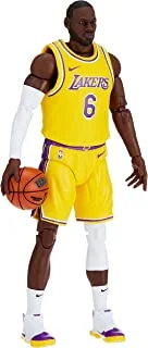 Hasbro Starting Lineup NBA Series 1 LeBron James Action Figure with Exclusive Panini Sports Trading Card, 6-inch Starting Lineup Figures