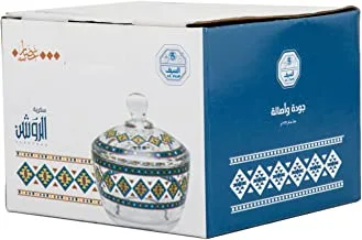 Al Saif Alroshan Glass Sugar Pot