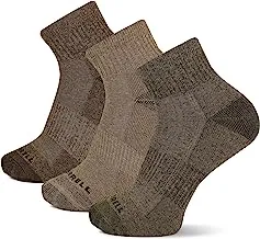 Merrell Men's Wool Blend Cushioned Hiker Socks