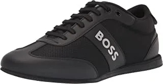 حذاء رياضي رجالي نايلون شبكي بشعار كبير من BOSS