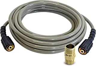 Simpson Cleaning 40224 Morflex Series 3300 PSI Pressure Washer Hose, Cold Water Use, Inner Diameter, Natural, 25-Feet (1/4 Inch)