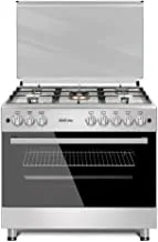 GVC Pro Free Standing Gas Oven with 5 Gas Burner | Model No 50010037 with 2 Years Warranty