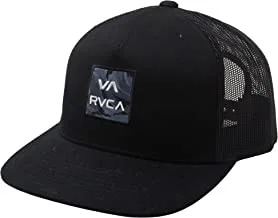 RVCA mens Adjustable Snapback Trucker Hat Hat (pack of 1)